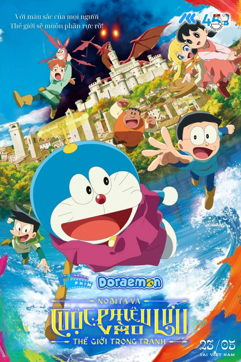 Doraemon: Nobita Và Cuộc Phiêu Lưu Vào Thế Giới Trong Tranh - Doraemon the Movie: Nobita's Art World Tales (2025)