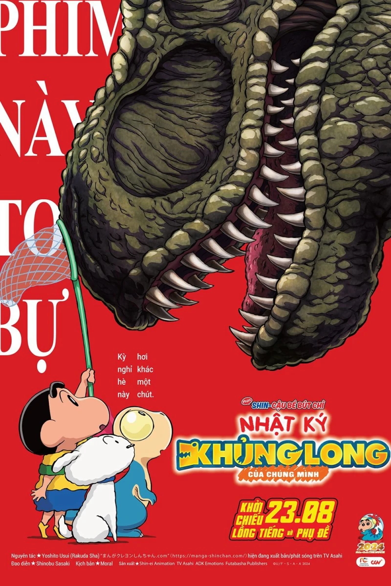 Shin - Cậu Bé Bút Chì 32: Nhật Ký Khủng Long Của Mình - Crayon Shin-chan the Movie: Our Dinosaur Diary (2024)